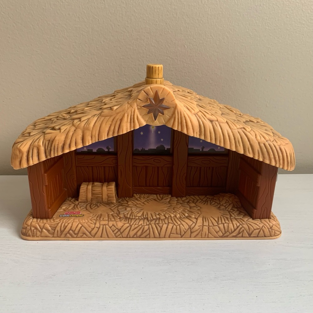 Fisher-Price Little People Nativity Stable Only Light & Sound 2002